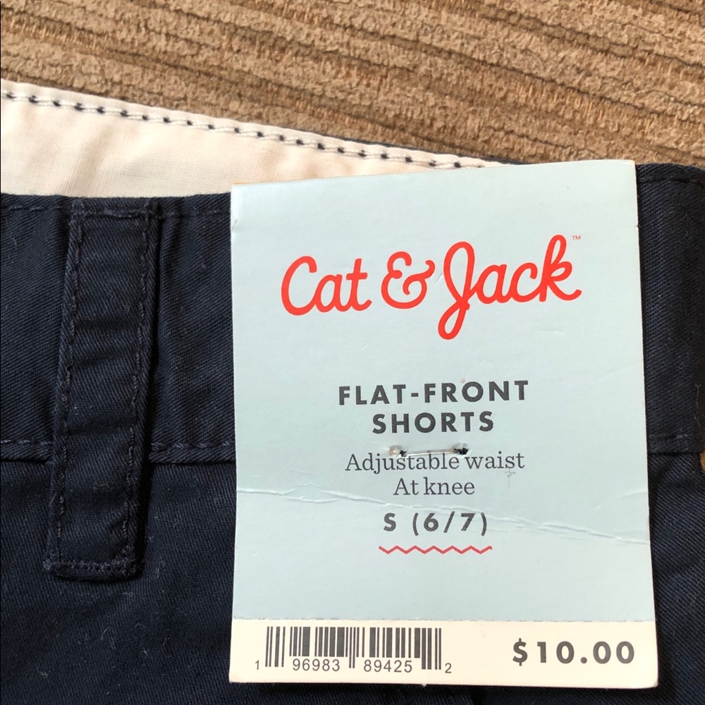 CAT AND JACK Flat Front Shorts - Picture 2 of 11